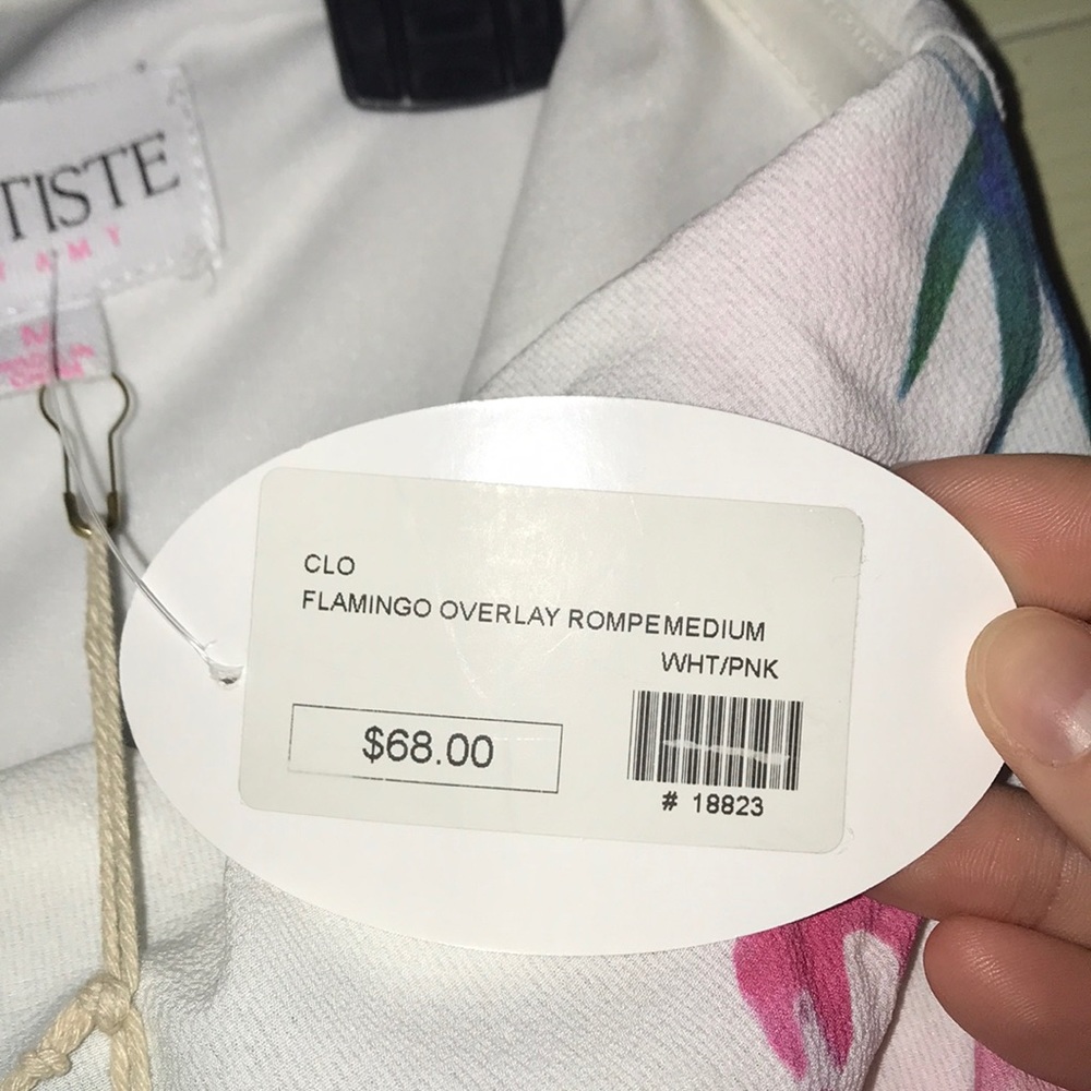 strapless romper - Picture 5 of 5